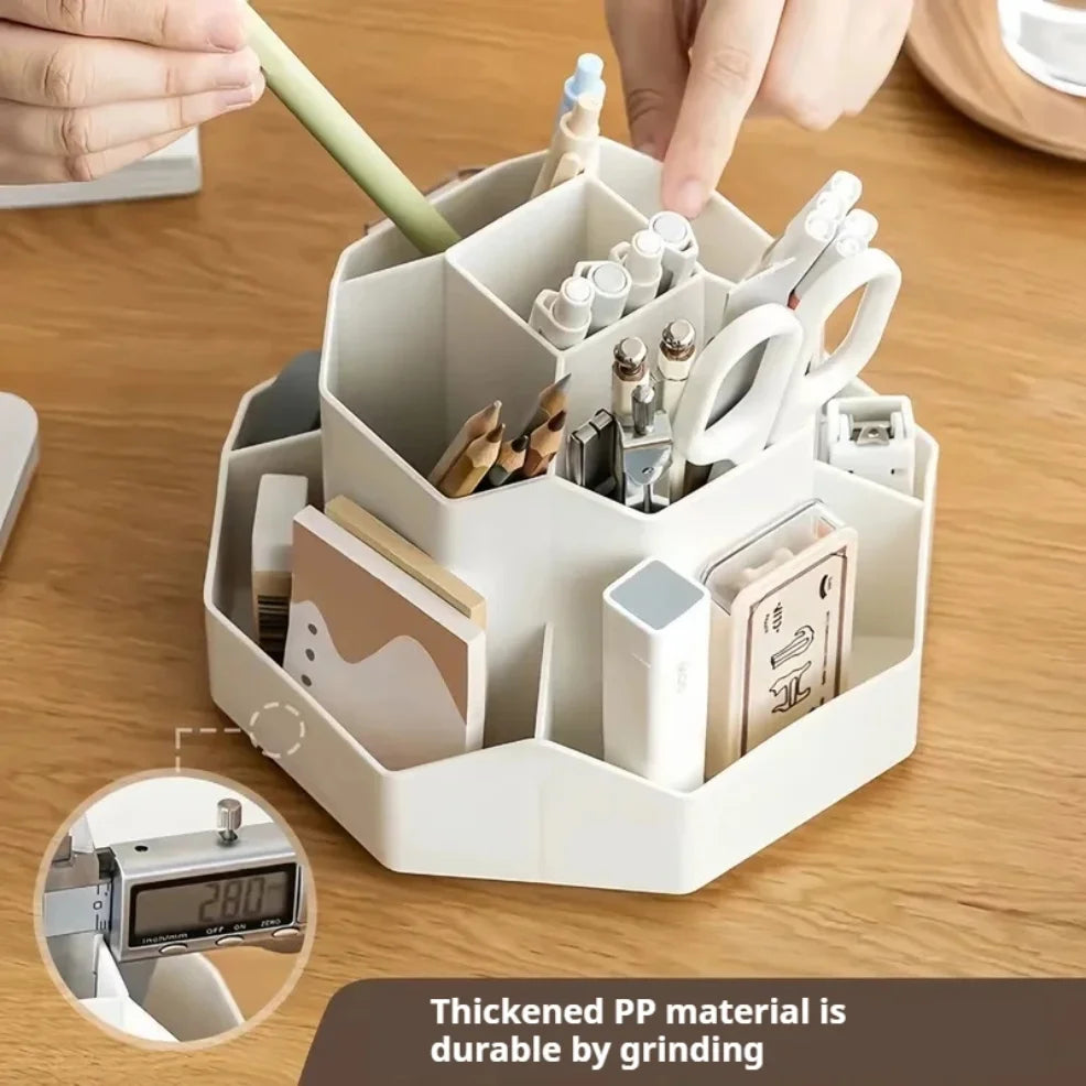 Rotating pen holder